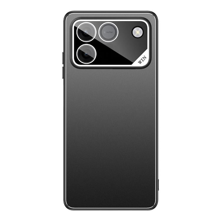 For Honor Win RT Golden Shield Metal Frosted Lens Film Phone Case