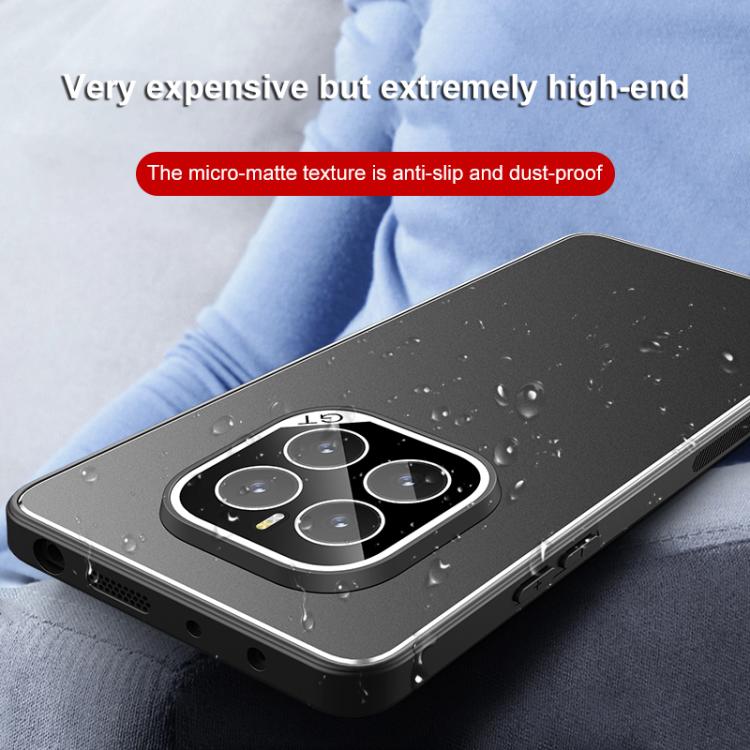 For Honor GT Pro Golden Shield Metal Frosted Lens Film Phone Case
