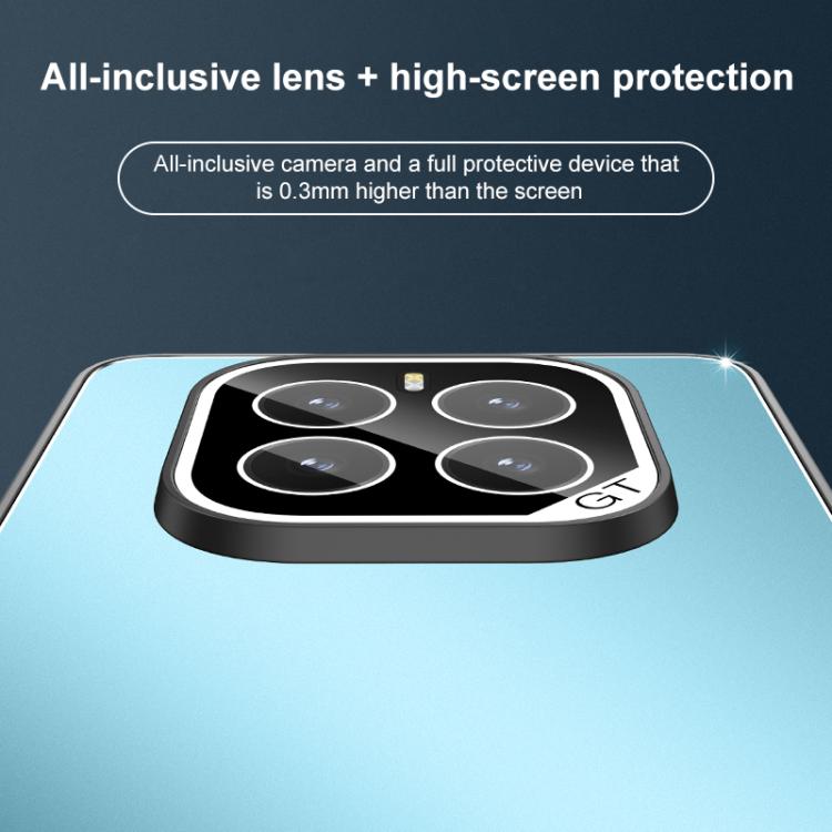 For Honor GT Pro Golden Shield Metal Frosted Lens Film Phone Case