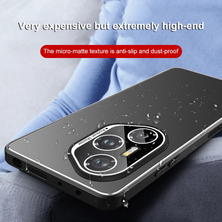 For Honor 400 Pro Global 160.8mm Golden Shield Metal Frosted Lens Film Phone Case