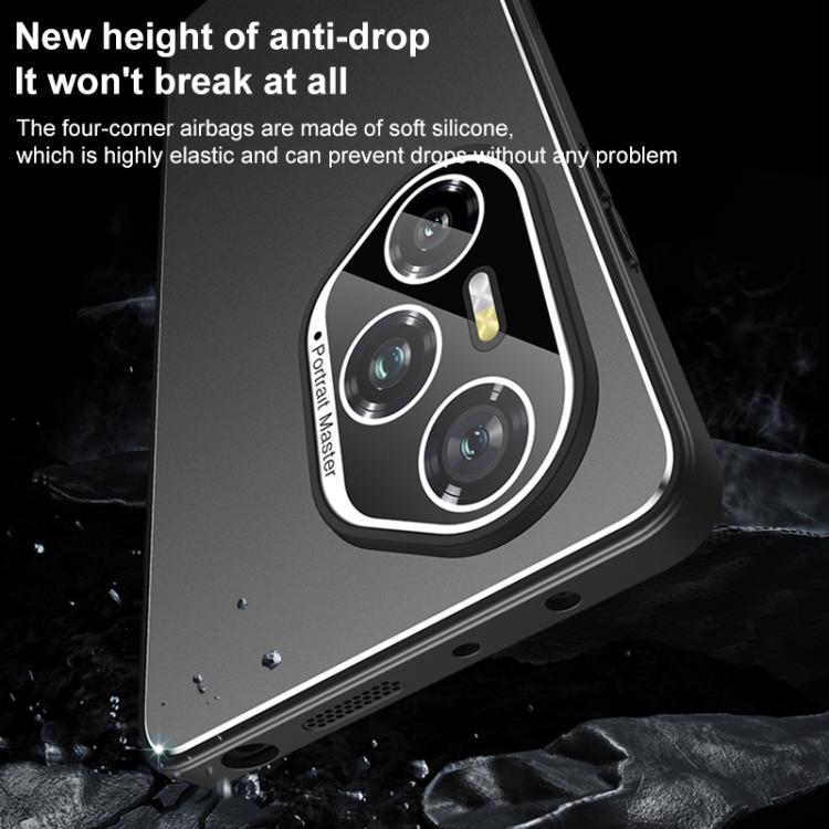 For Honor 400 Pro Global 160.8mm Golden Shield Metal Frosted Lens Film Phone Case