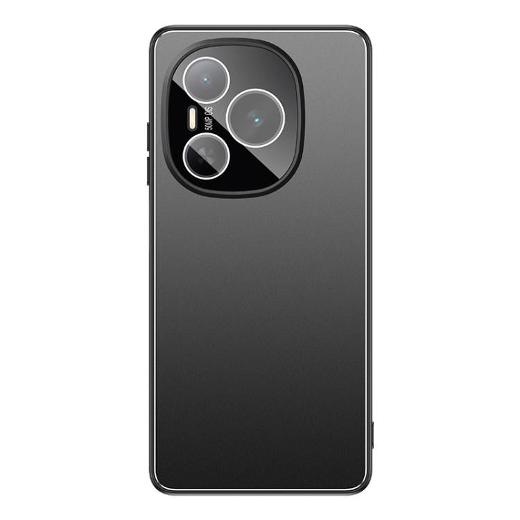 For Honor Power Golden Shield Metal Frosted Lens Film Phone Case