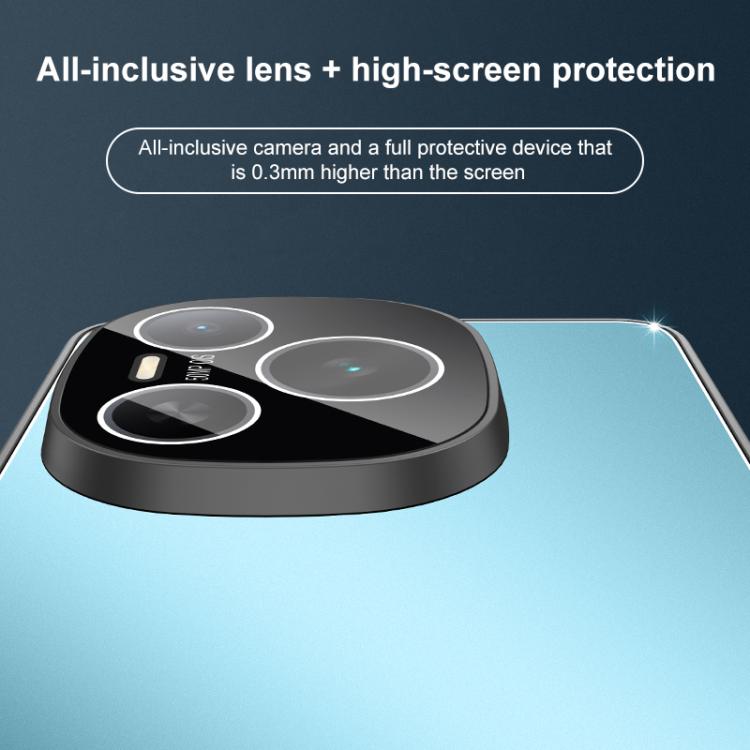 For Honor Power Golden Shield Metal Frosted Lens Film Phone Case