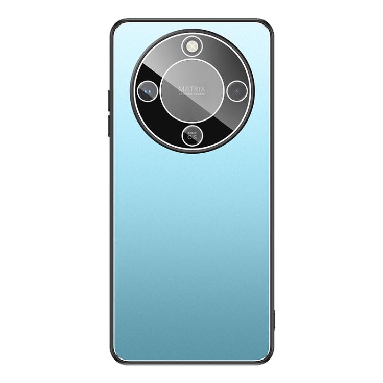 For Honor X70 Golden Shield Metal Frosted Lens Film Phone Case