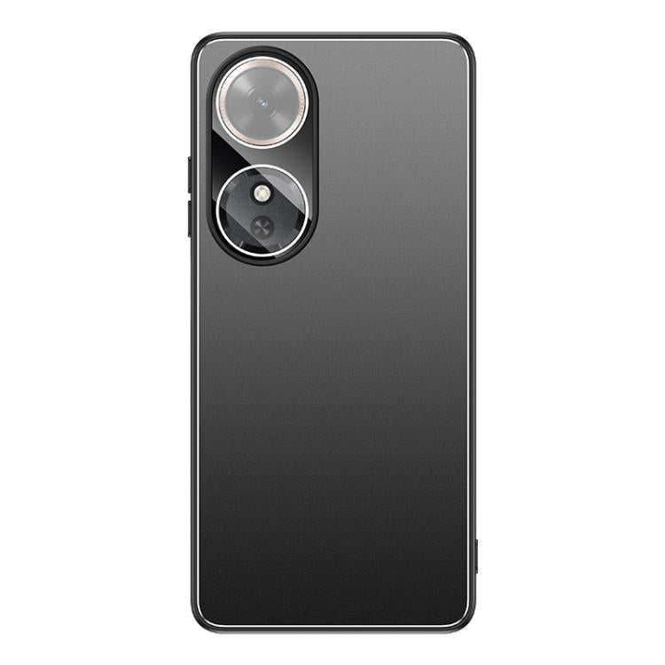 For Honor Play 60 Golden Shield Metal Frosted Lens Film Phone Case