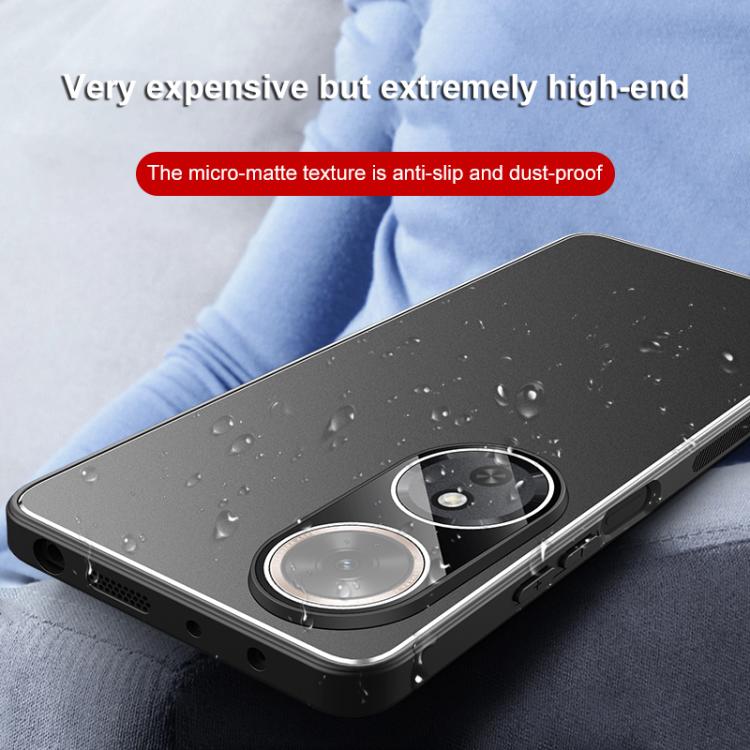 For Honor Play 60 Golden Shield Metal Frosted Lens Film Phone Case