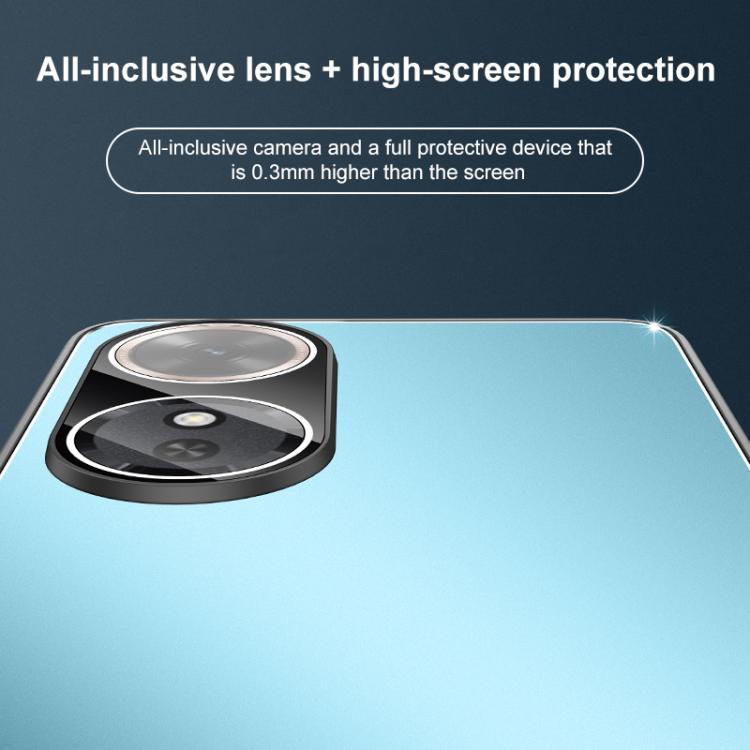 For Honor Play 60 Golden Shield Metal Frosted Lens Film Phone Case