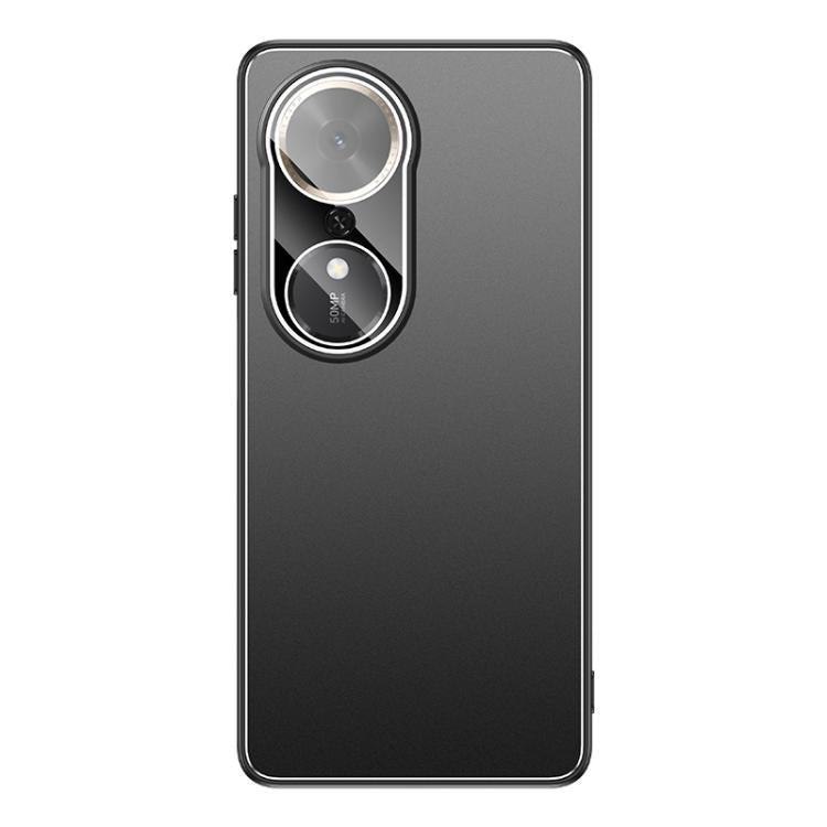 For Honor Play 70 Plus Golden Shield Metal Frosted Lens Film Phone Case