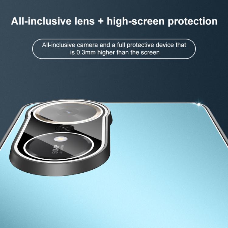 For Honor Play 70 Plus Golden Shield Metal Frosted Lens Film Phone Case