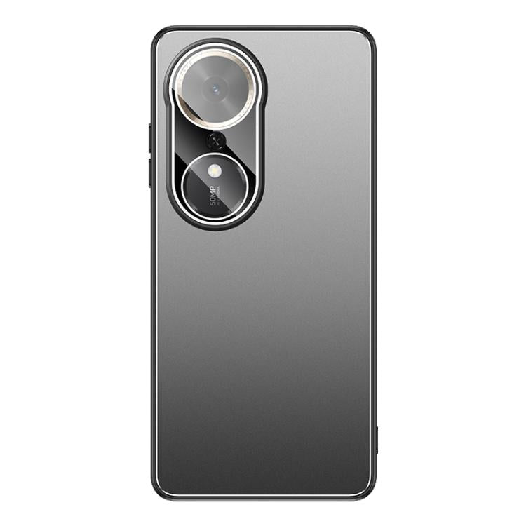 For Honor Play 70 Plus Golden Shield Metal Frosted Lens Film Phone Case
