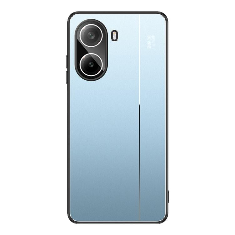 For Redmi Turbo 4 / Poco X7 Pro Golden Shield Metal Frosted Lens Film Phone Case
