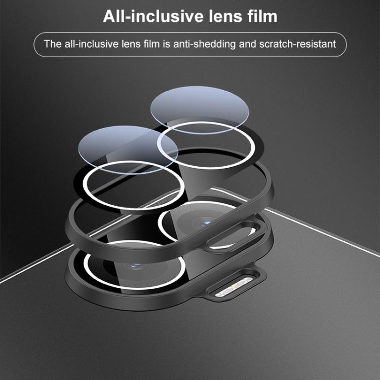 For Redmi Turbo 4 Pro Golden Shield Metal Frosted Lens Film Phone Case