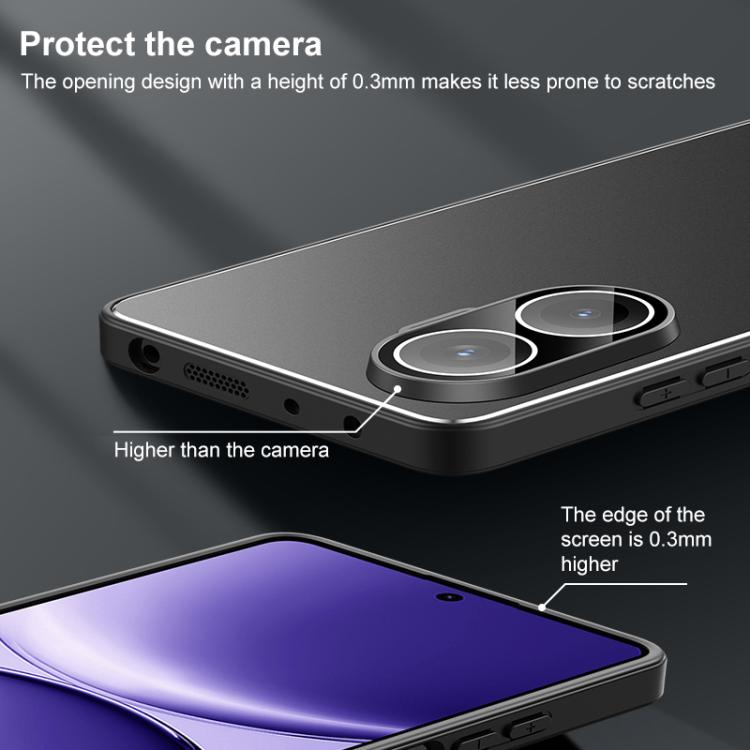 For Redmi Turbo 4 Pro Golden Shield Metal Frosted Lens Film Phone Case