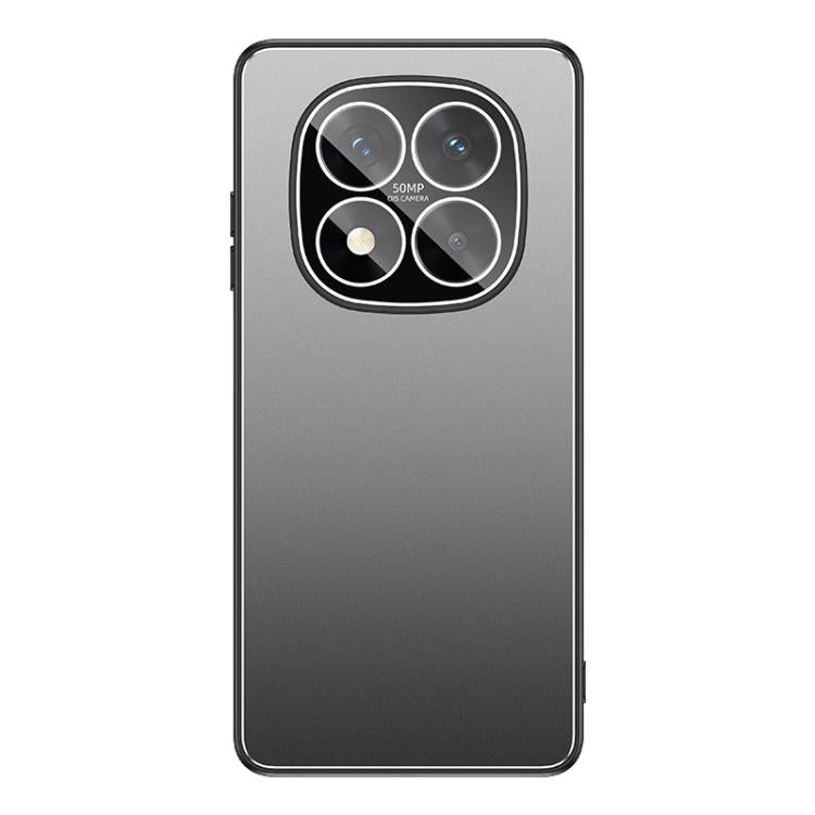 For Redmi Note 15 Pro+ 5G Global 163.3mm Golden Shield Metal Frosted Lens Film Phone Case