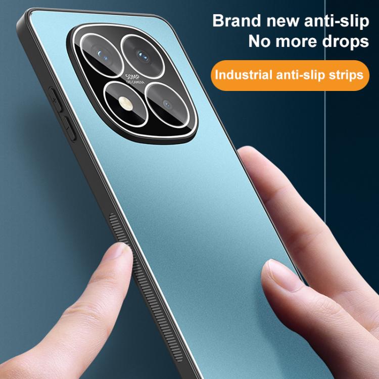 For Redmi Note 15 Pro+ 5G Global 163.3mm Golden Shield Metal Frosted Lens Film Phone Case