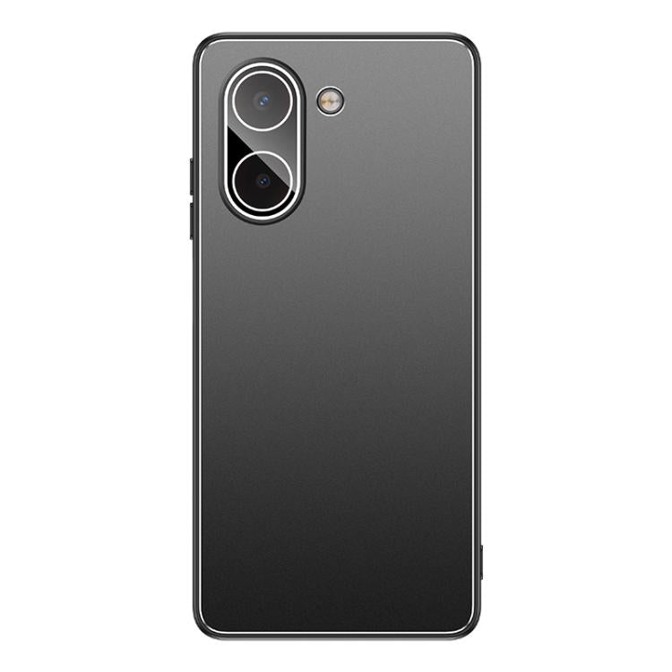 For Redmi Turbo 5 / Poco X8 Pro 5G Golden Shield Metal Frosted Lens Film Phone Case