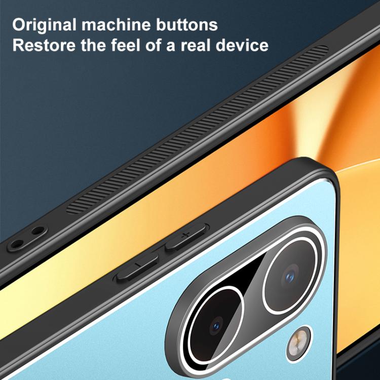 For Redmi Turbo 5 / Poco X8 Pro 5G Golden Shield Metal Frosted Lens Film Phone Case