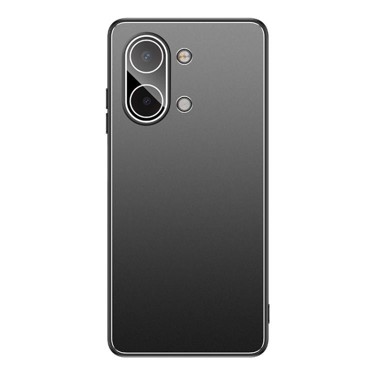 For Redmi Turbo 5 Max / Poco X8 Pro Max Golden Shield Metal Frosted Lens Film Phone Case