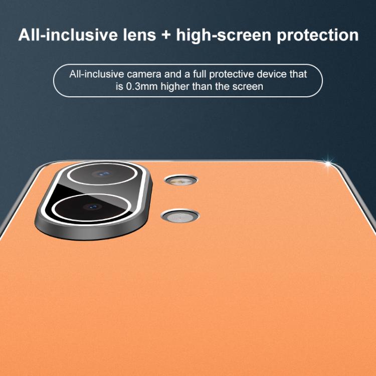For Redmi Turbo 5 Max / Poco X8 Pro Max Golden Shield Metal Frosted Lens Film Phone Case