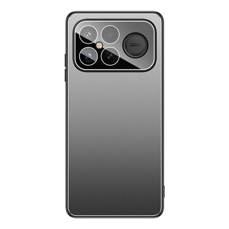 For Redmi K90 Pro Max / Poco F8 Ultra 5G Golden Shield Metal Frosted Lens Film Phone Case