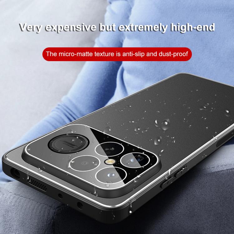 For Redmi K90 Pro Max / Poco F8 Ultra 5G Golden Shield Metal Frosted Lens Film Phone Case