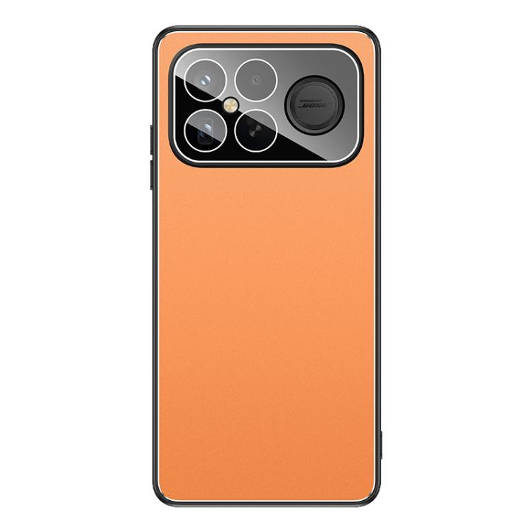 For Redmi K90 Pro Max / Poco F8 Ultra 5G Golden Shield Metal Frosted Lens Film Phone Case