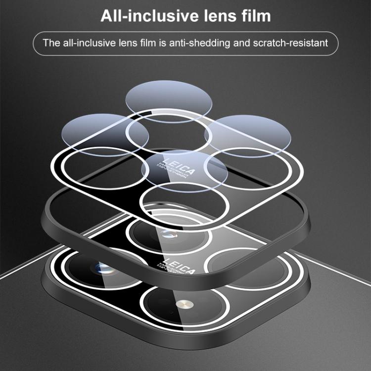 For Xiaomi 17 Golden Shield Metal Frosted Lens Film Phone Case