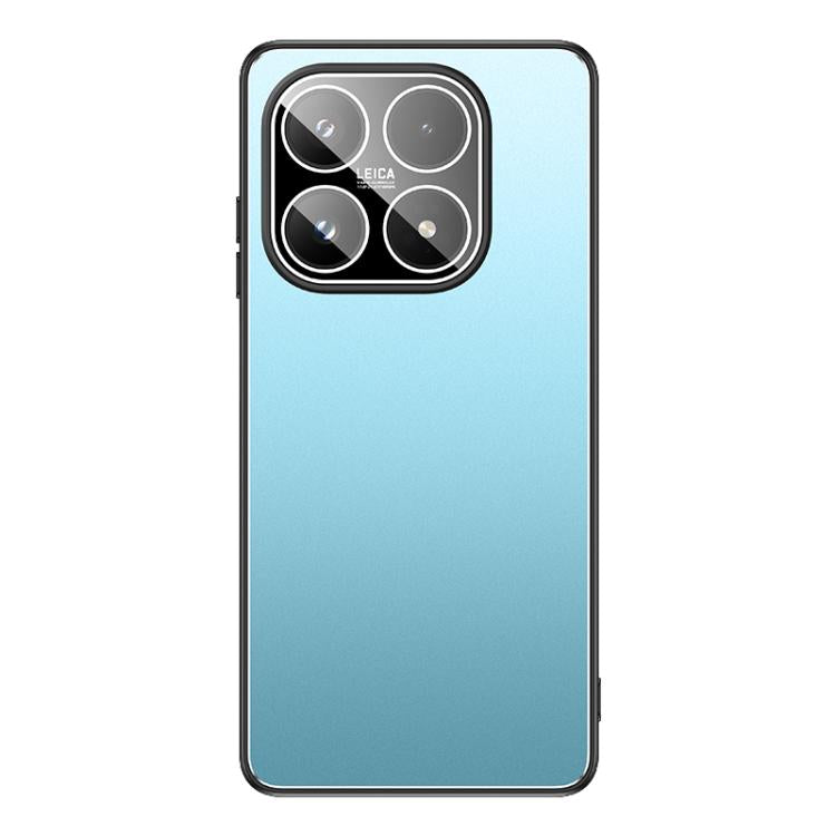 For Xiaomi 17 Golden Shield Metal Frosted Lens Film Phone Case