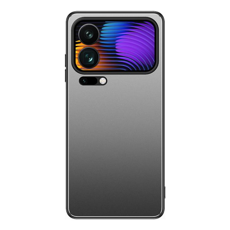 For Xiaomi 17 Pro Golden Shield Metal Frosted Lens Film Phone Case