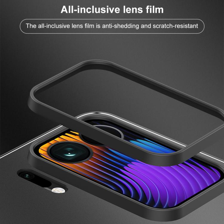 For Xiaomi 17 Pro Golden Shield Metal Frosted Lens Film Phone Case