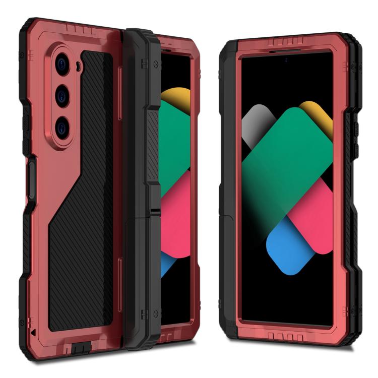 For Samsung Galaxy Z Fold6 360 Full Body Life Waterproof Metal Phone Case
