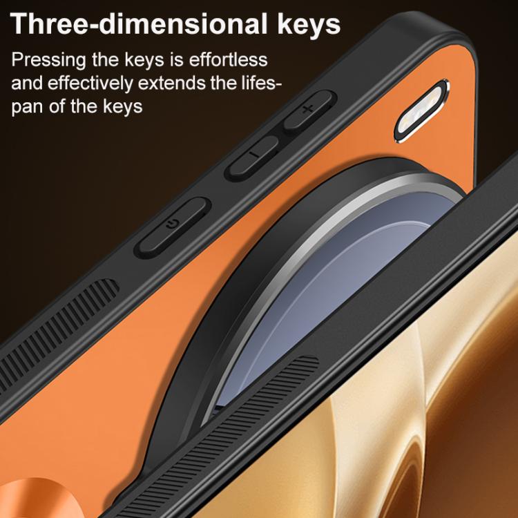 For vivo X300 Ultra Ice Magnetic Straight Edge Lens Holder Magnetic Phone Case