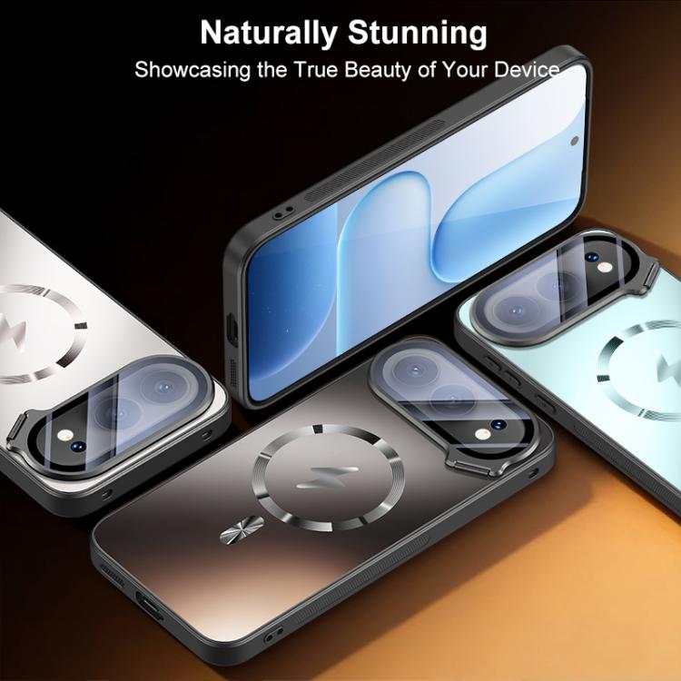 For Honor 500 Global 155.8mm Straight Edge Camshield Lens Frame Holder Magnetic Phone Case