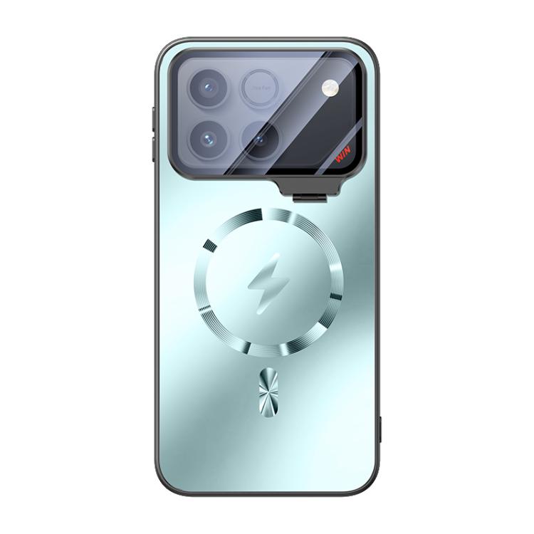 For Honor Win 5G Straight Edge Camshield Lens Frame Holder Magnetic Phone Case