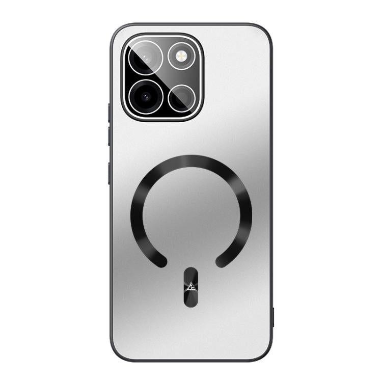 For OnePlus Turbo 6 Ice Magnetic Explosion-proof Lens Film PC Phone Case
