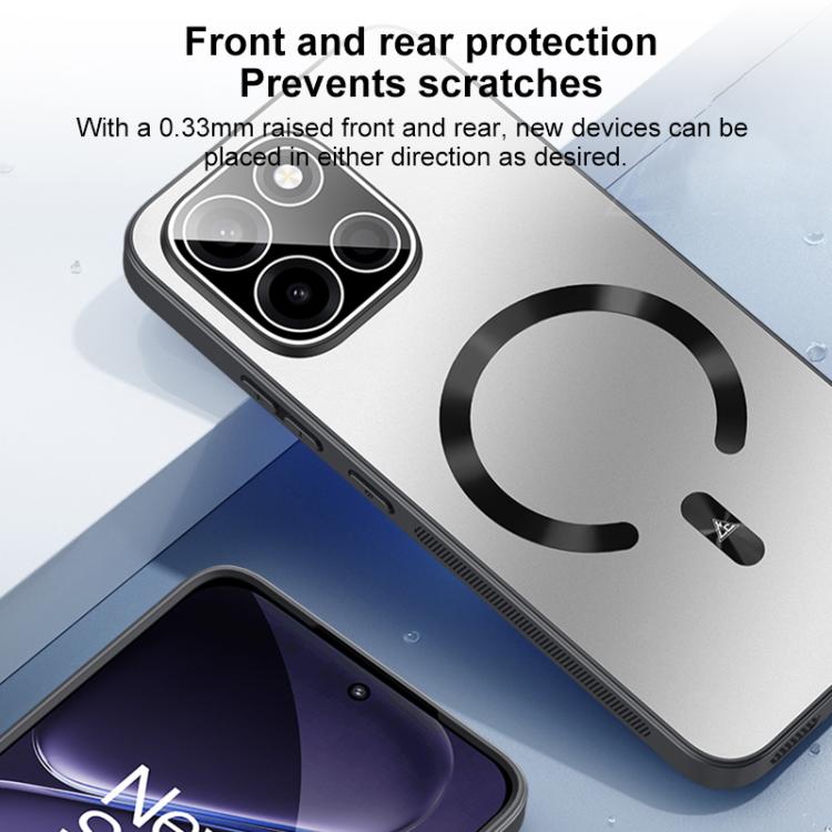 For OnePlus Turbo 6 Ice Magnetic Explosion-proof Lens Film PC Phone Case