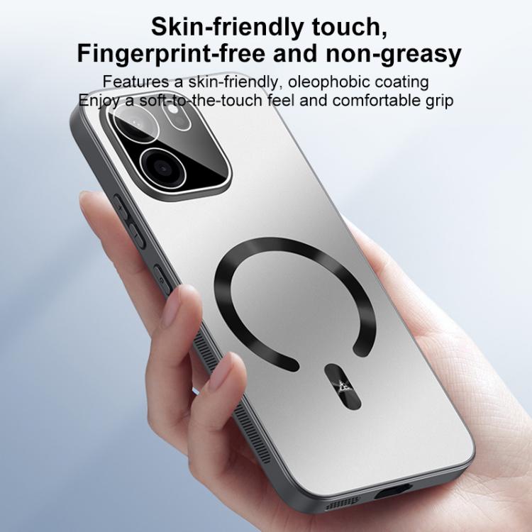 For OnePlus Turbo 6V Ice Magnetic Explosion-proof Lens Film PC Phone Case