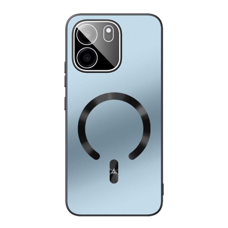 For OnePlus Turbo 6V Ice Magnetic Explosion-proof Lens Film PC Phone Case
