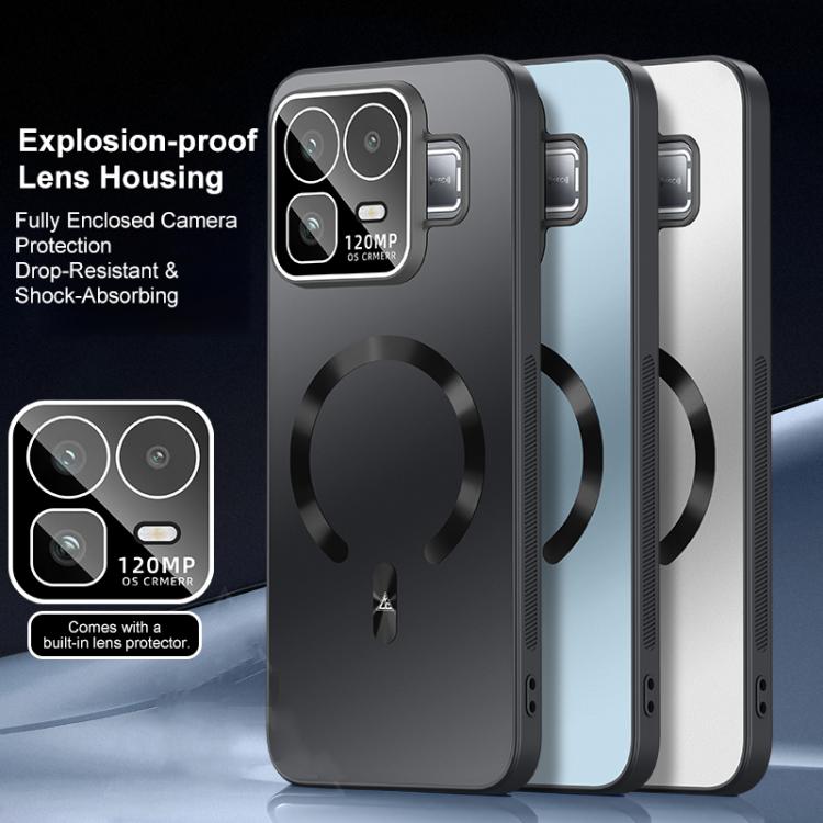 For Realme Neo8 5G Ice Magnetic Explosion-proof Lens Film PC Phone Case