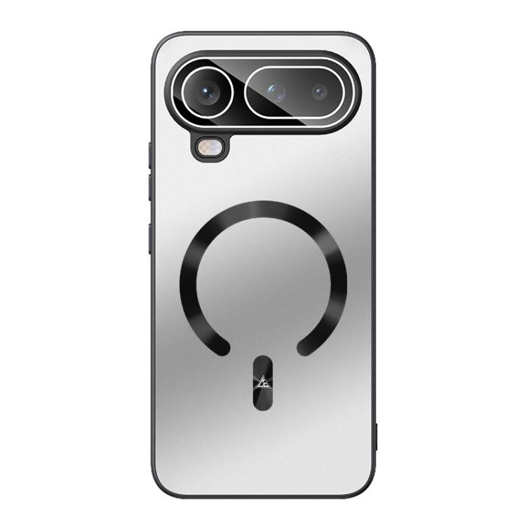 For Honor Magic8 Pro Air 5G Ice Magnetic Explosion-proof Lens Film PC Phone Case