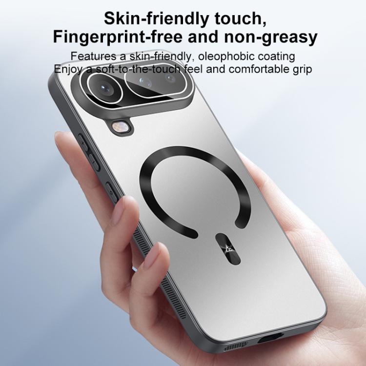 For Honor Magic8 Pro Air 5G Ice Magnetic Explosion-proof Lens Film PC Phone Case