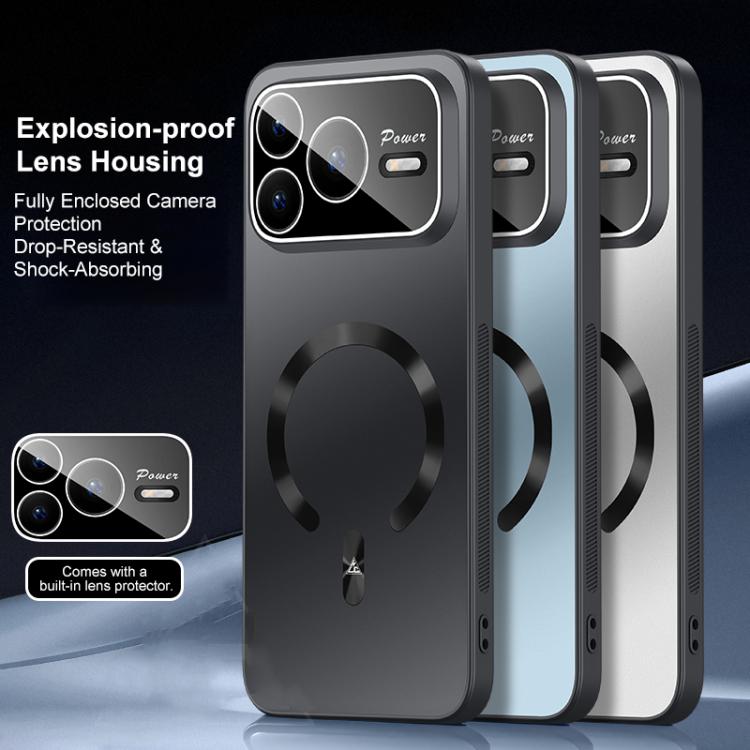For Honor Power2 Ice Magnetic Explosion-proof Lens Film PC Phone Case