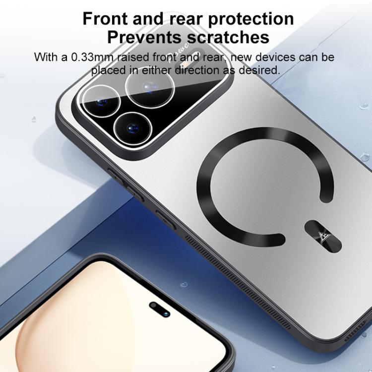 For Honor Power2 Ice Magnetic Explosion-proof Lens Film PC Phone Case