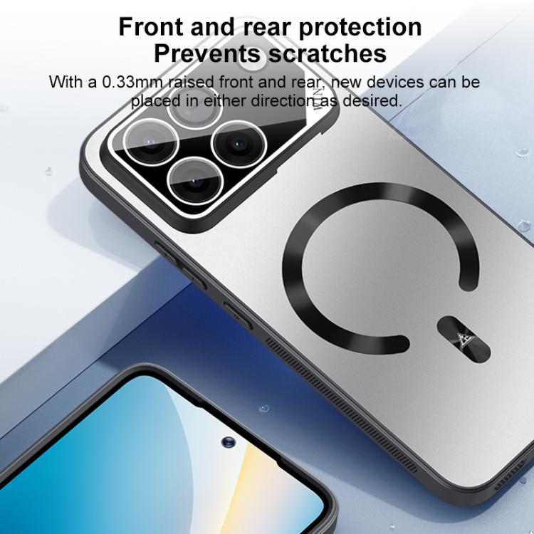 For Honor Win 5G Ice Magnetic Explosion-proof Lens Film PC Phone Case