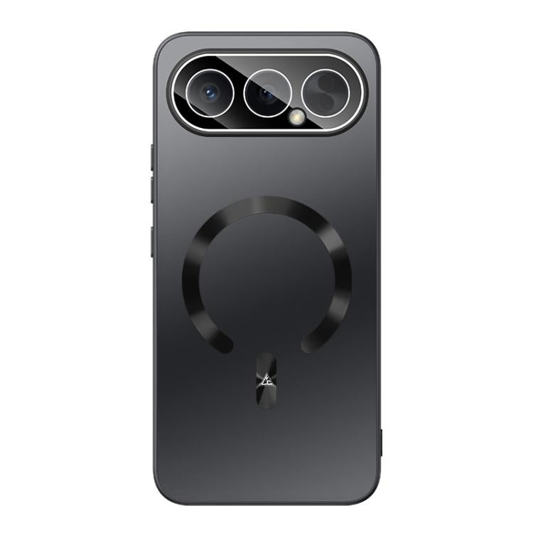 For Honor 500 Pro Global 155.8mm Ice Magnetic Explosion-proof Lens Film PC Phone Case