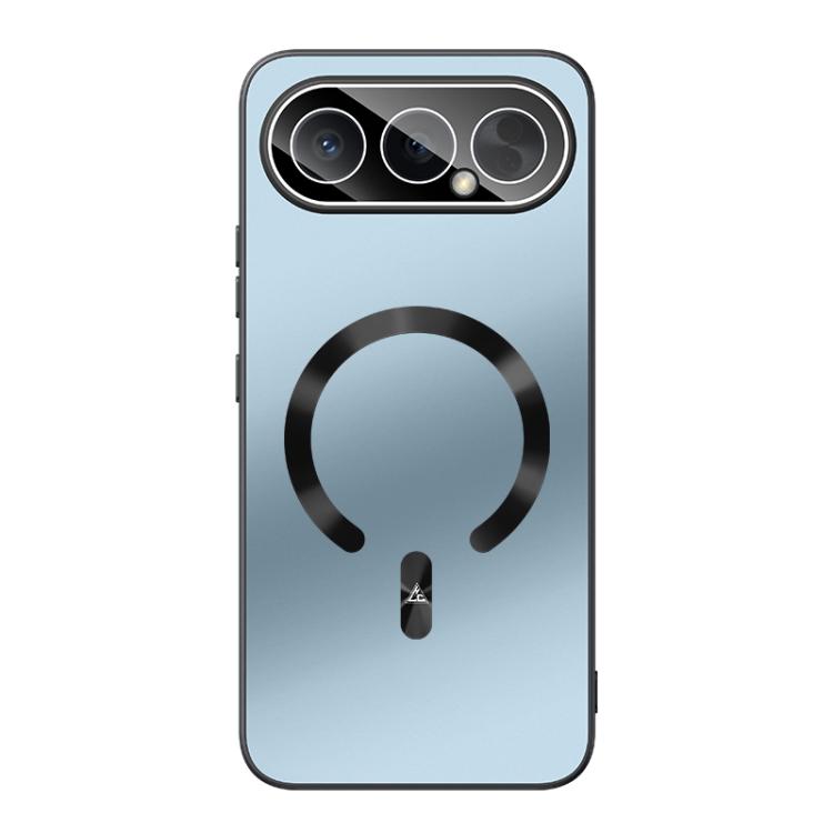 For Honor 500 Global 155.8mm Ice Magnetic Explosion-proof Lens Film PC Phone Case