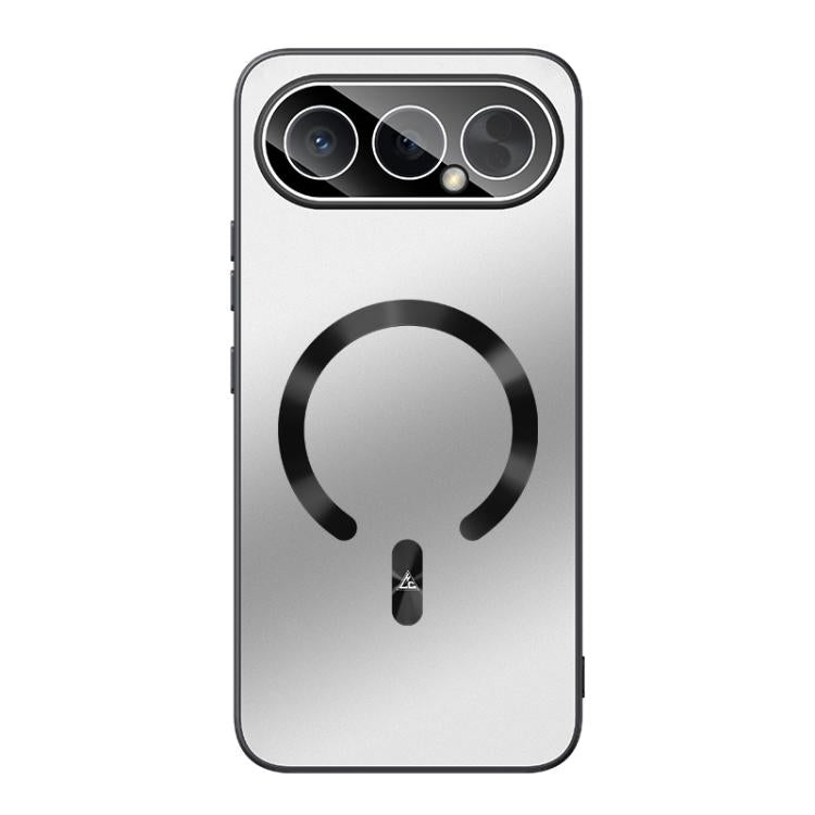 For Honor 500 Global 155.8mm Ice Magnetic Explosion-proof Lens Film PC Phone Case