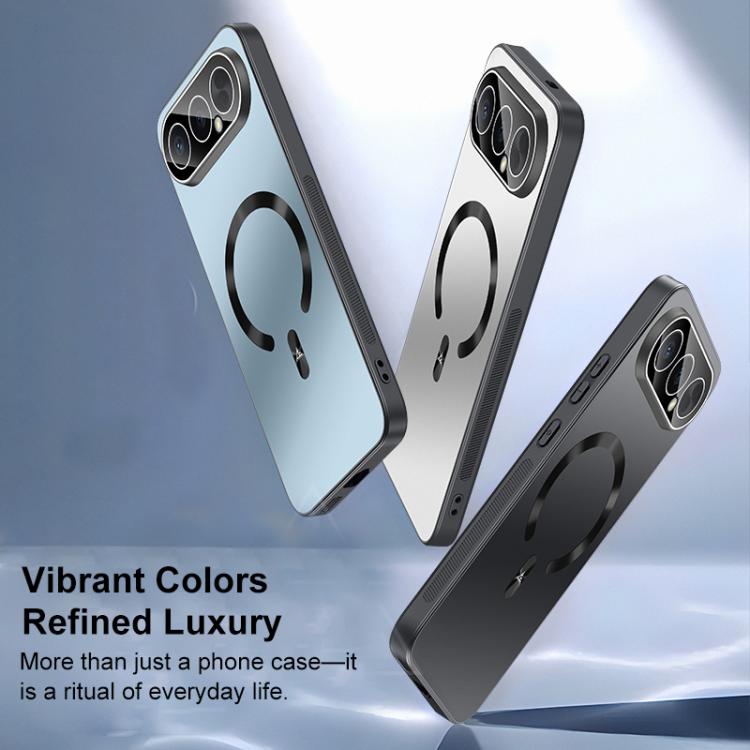For Honor 500 Global 155.8mm Ice Magnetic Explosion-proof Lens Film PC Phone Case