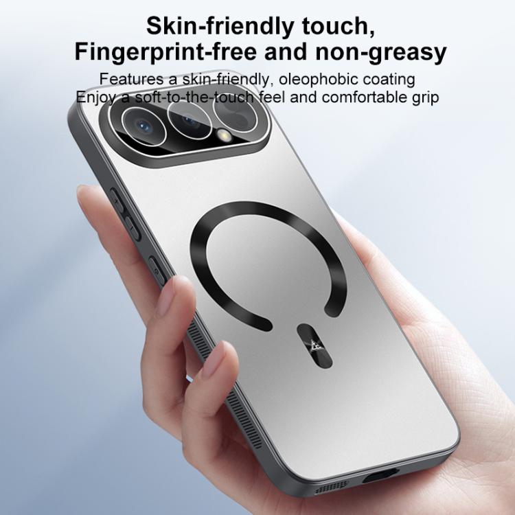 For Honor 500 Global 155.8mm Ice Magnetic Explosion-proof Lens Film PC Phone Case