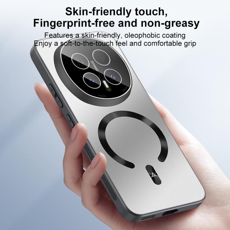 For Honor Magic8 Pro Ice Magnetic Explosion-proof Lens Film PC Phone Case